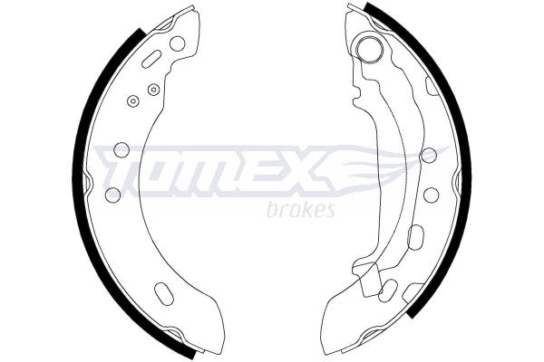 TOMEX Brakes Bremsbackensatz
